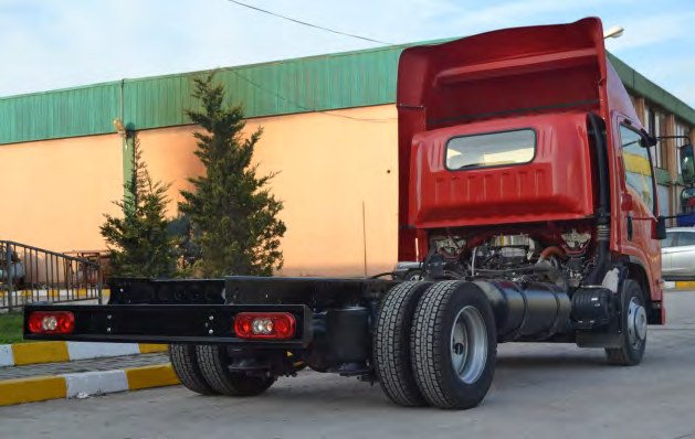 Otomatik dingil kaldırma mekanizması